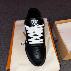 Men’s Black LV Trainers